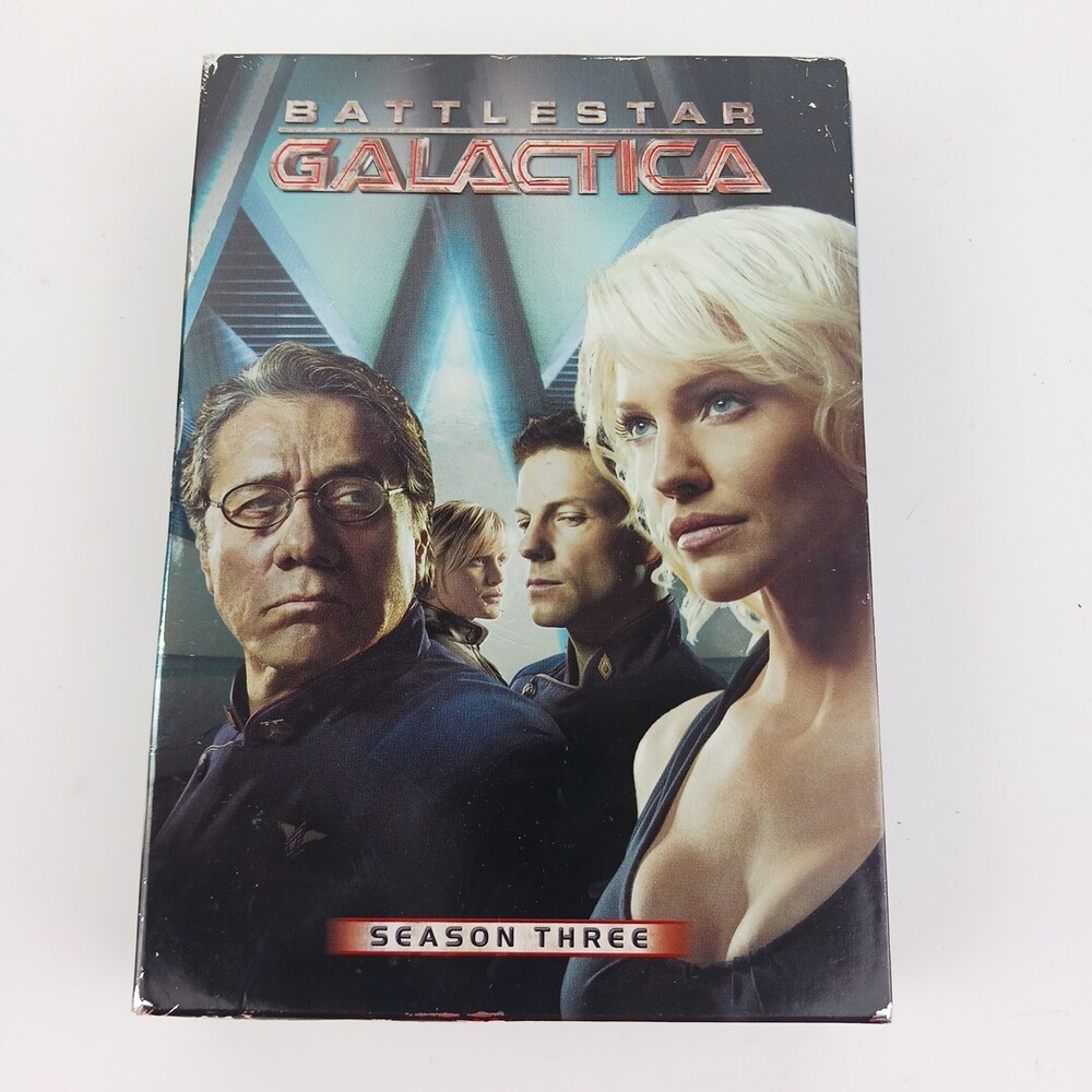 Battlestar Galactica - Season Three DVD Complete Set DVDs Are Like New